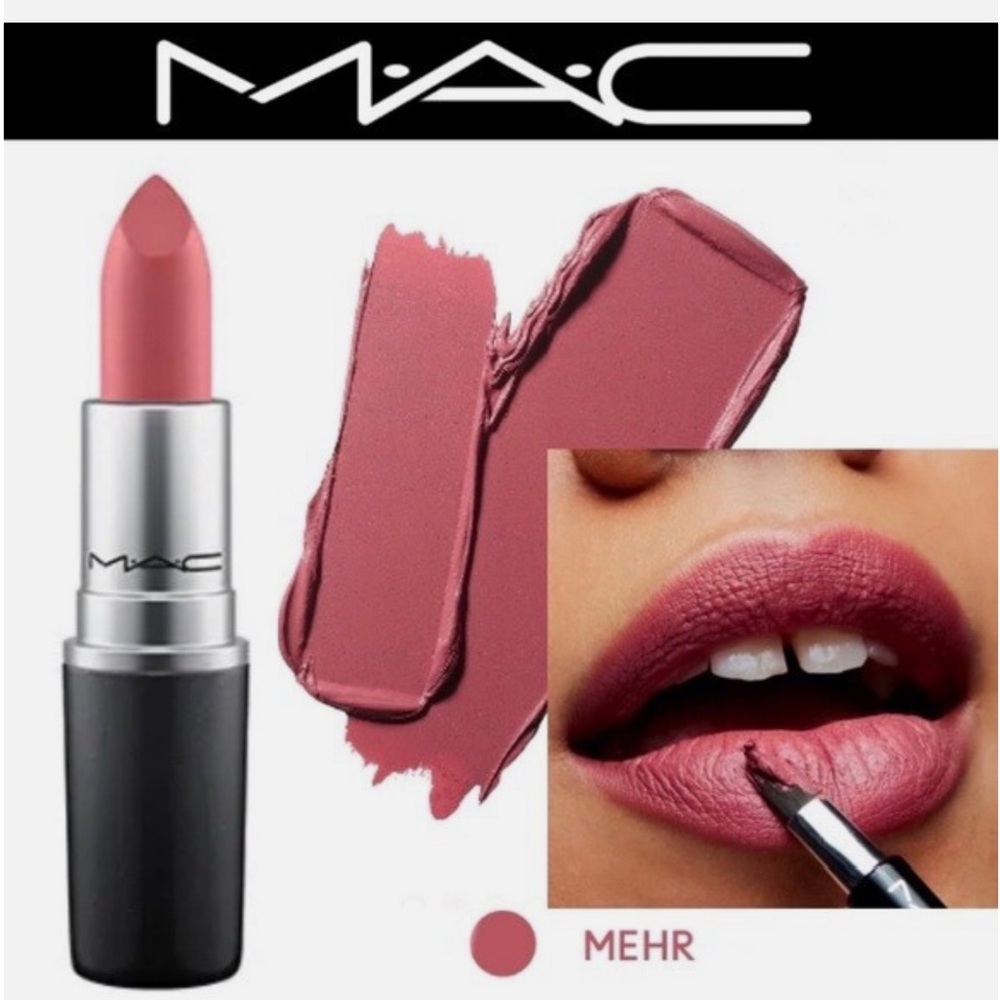 MAC Cosmetics Matte Lipstick in Mehr - Brand New w/o Box, Discontinued Formula